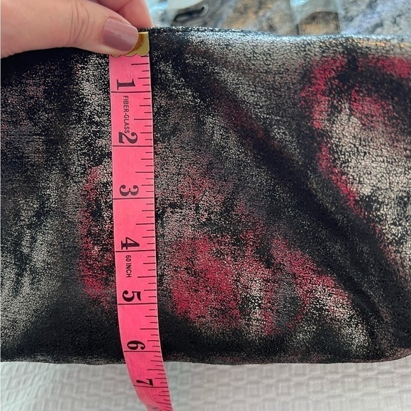 Pewter Black ATM Anthony Thomas Melillo Metallic Nubuck Tote NWT - Picture 11 of 16